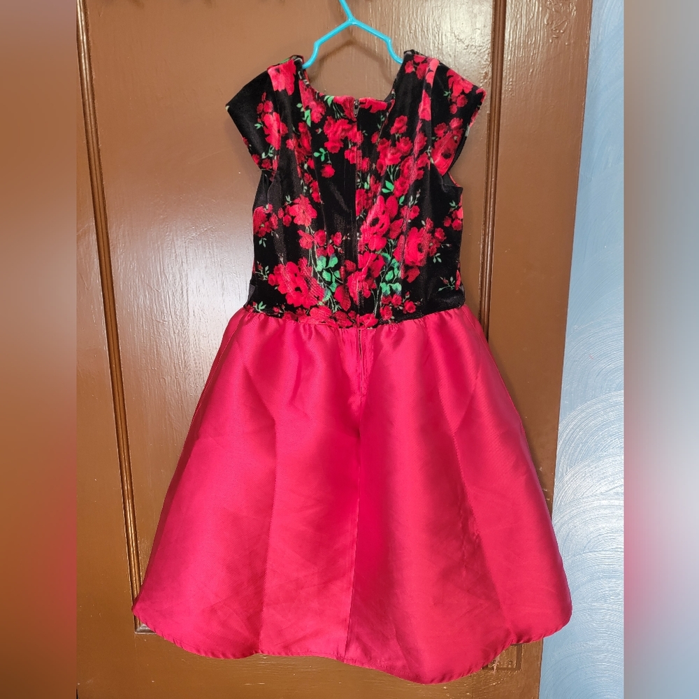 children's place red dress and cover size 10 - Picture 4 of 5